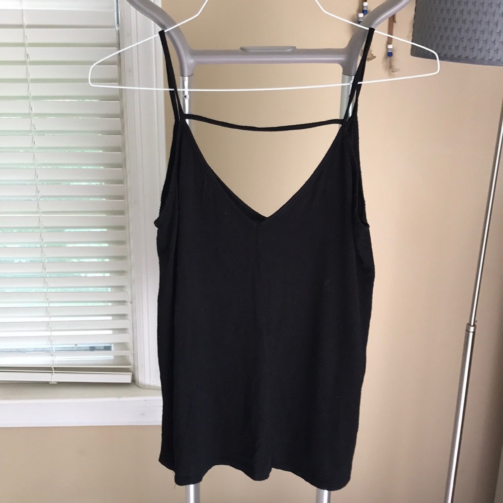 Black Cotton Tank